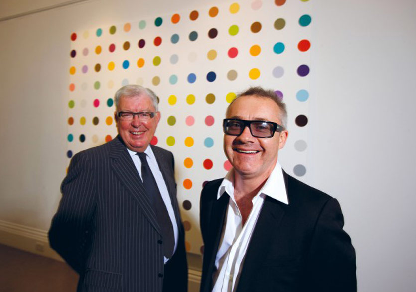 Damien Hirst'ün Eski Menajeri Koleksiyonundaki Eserleri Bağışladı
