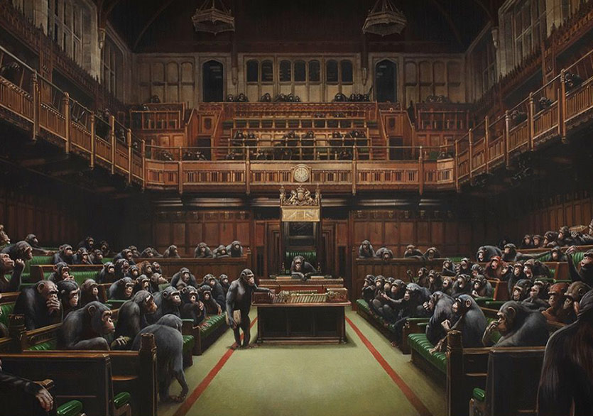 Banksy Eseri Rekor Fiyata Satıldı