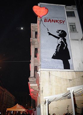 Bir Banksy Parodisi