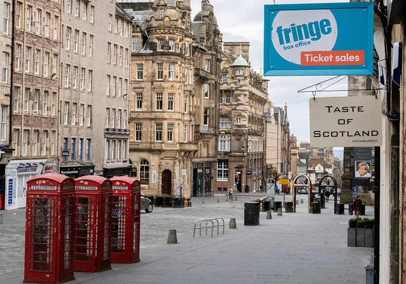 Edinburg Fringe Festivali’nden Çevrim İçi Çalışmalar