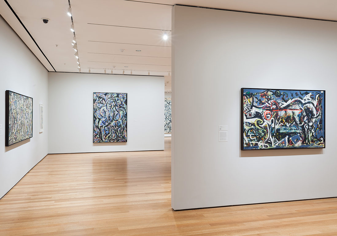 Jackson Pollock’un Eserleri MoMa’da Sergileniyor