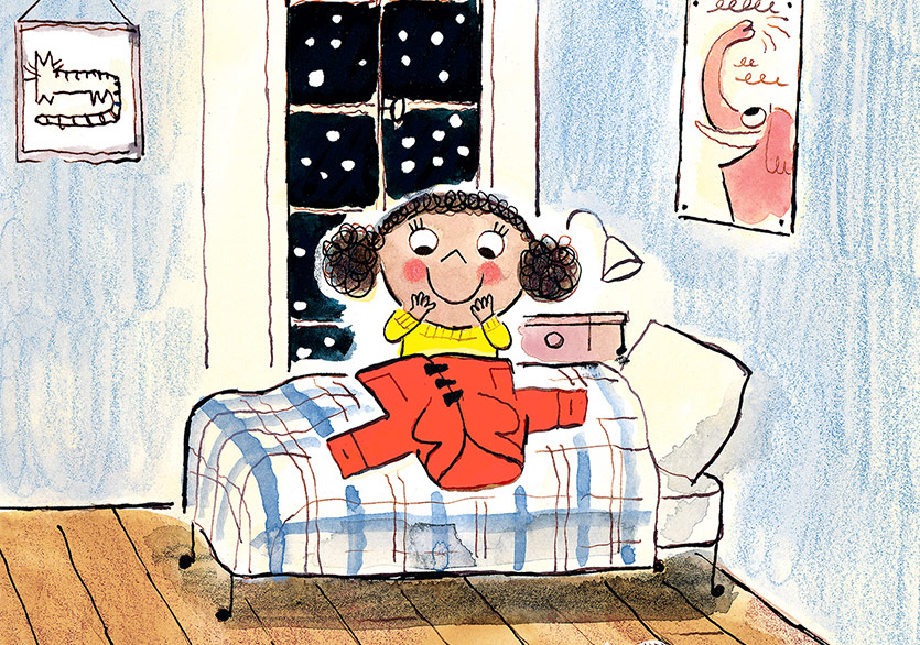 Küçük Bir Kız ve Kırmızı Bir Mantonun Hikâyesi