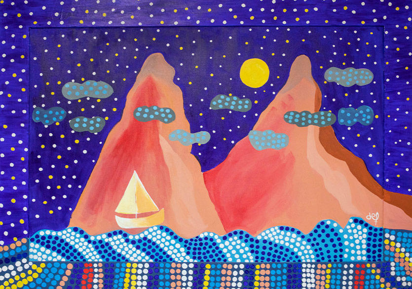 Defne Camcıoğlu’nun “Gölgedeki Masallar” Sergisi offgrid art project’te