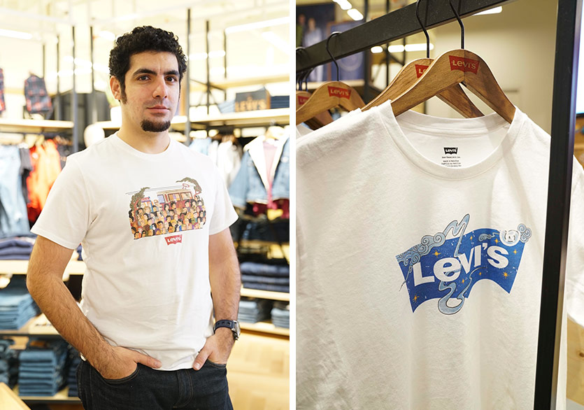 Murat Palta’nın Çizgileri Levi’s® Print Bar’a İstanbul Yorumu Katıyor