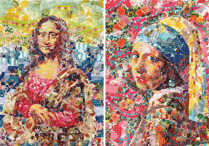 Ünlü Eserlerin Japon Kağıdından Replikaları