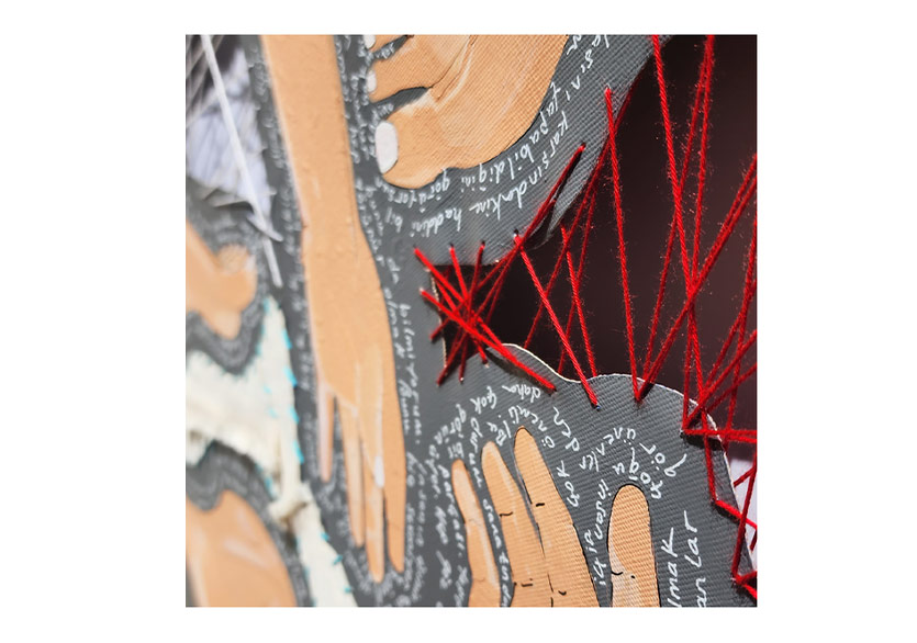 Zeynep Merve Çiçek’in “Sen Görünmek İstersin, O Saklar…” Sergisi Belm’art Space’te