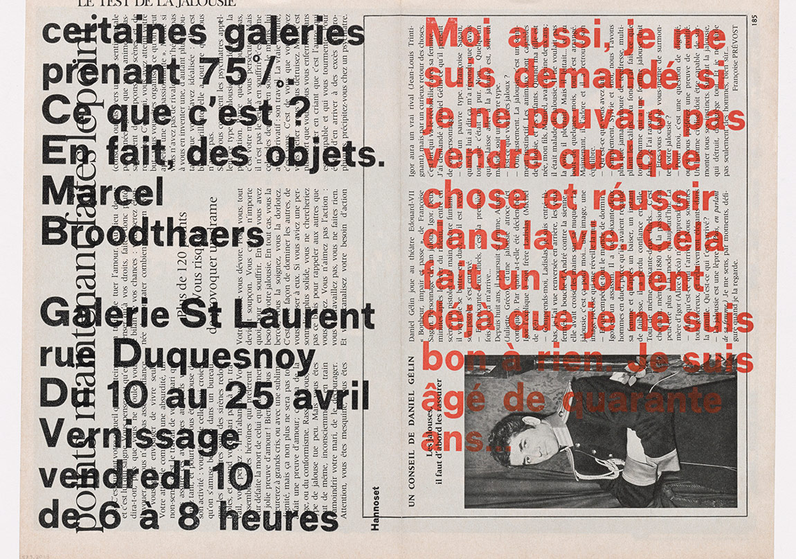 Marcel Broodthaers Retrospektifi MoMA'da