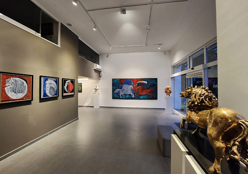 Süleyman Saim Tekcan’ın “Dörtnala” Sergisi Gallery 11.17’de