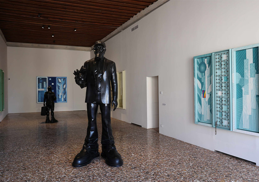 Ahmet Güneştekin’in “Sessizlik” Sergisi Venedik’te Palazzo Gradenigo’da