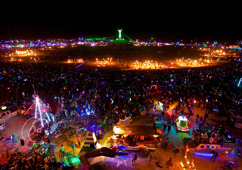 Burning Man Festivali Başladı