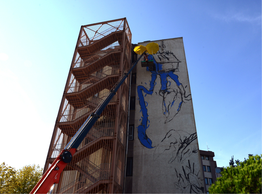 Mural İstanbul Bu Kez Kadıköy Belediyesi’nin Duvarlarını Renklendiriyor