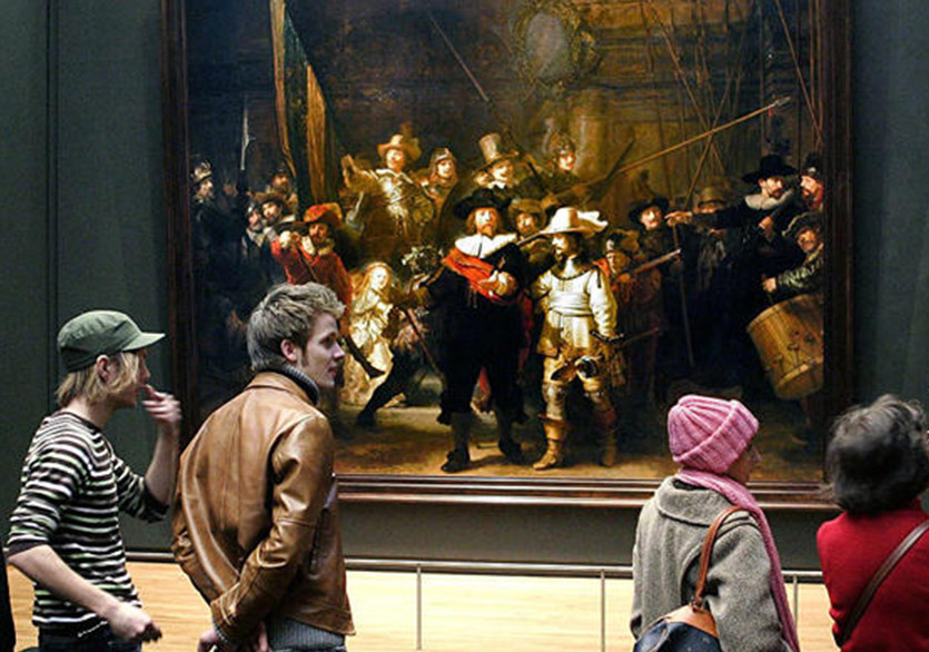 Rembrandt’ın Gece Devriyesi Canlı Onarım