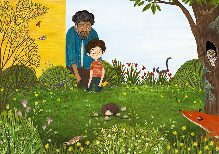 Doğayla Güçlü Bağlar Kurmak İçin: “Finn ile Bahçedeki Dostları”