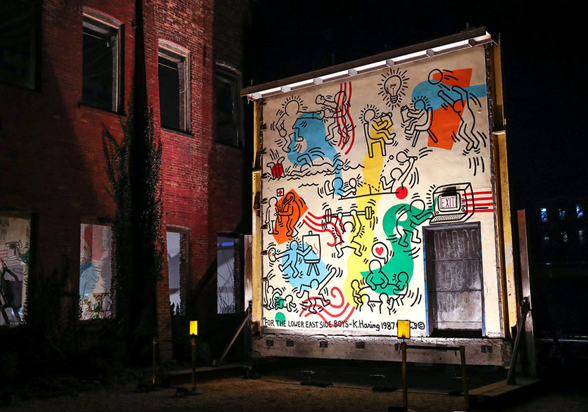 Keith Haring’e ait Boys Club Mural 12 Yıl Sonra İzleyiciyle Buluştu