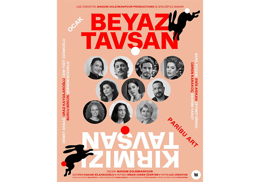 Kült Tiyatro Deneyimi “Beyaz Tavşan Kırmızı Tavşan” İstanbul’da