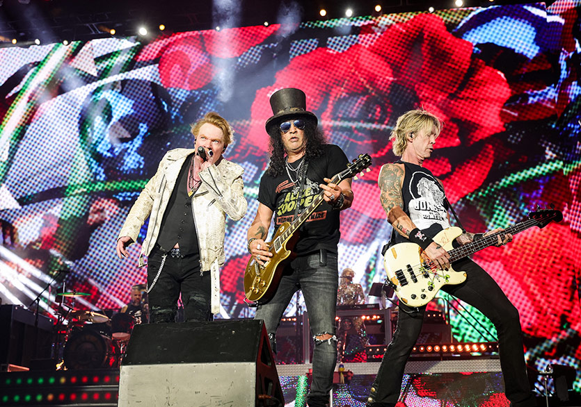 Guns N’ Roses Konser İçin Geri Sayım Başladı