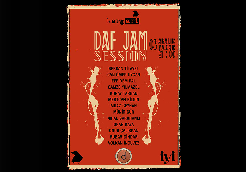 Doğaçlama Bir Deneyim: “Daf Jam Sessions”
