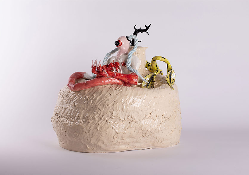 “Günlerin Köpüğü ve Kilerdeki Zift” Sergisi Fikret Otyam Sanat Merkezi’nde