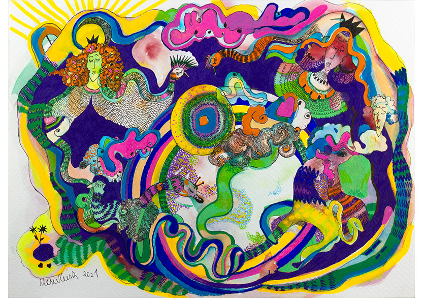 Merve Turan’ın “İhtimaller Evreni” Sergisi Labirent Sanat’ta 