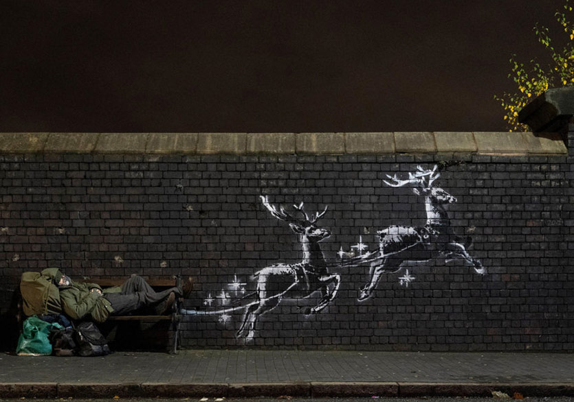 Banksy’den Yeni Yıl Videosu