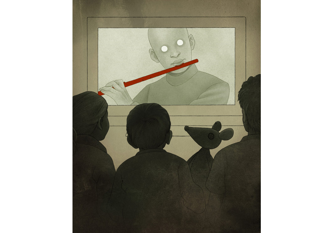 Masallar ve Kötü Ruhlardan Beslenen İllüstrasyonlar