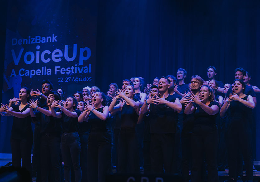 DenizBank VoiceUp A Cappella Festivali Başlıyor