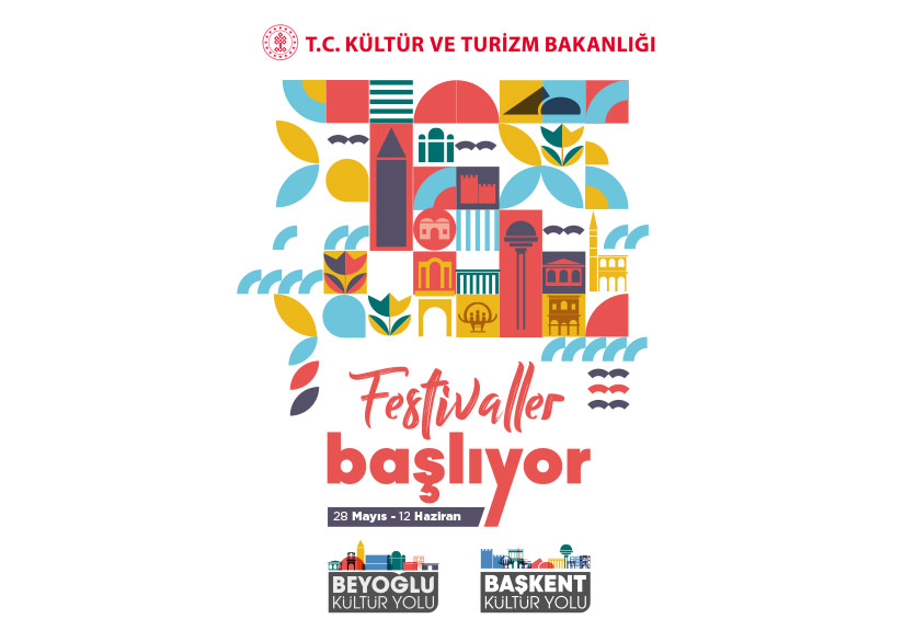 Beyoğlu ve Başkent Kültür Yolu Festivalleri 28 Mayıs - 12 Haziran Tarihlerinde Düzenleniyor