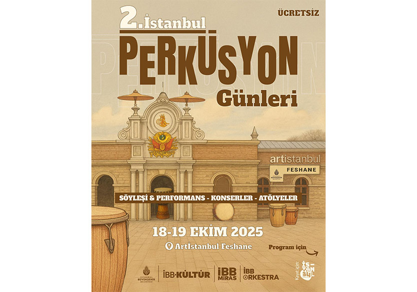 2. Perküsyon Günleri Artİstanbul Feshane’de
