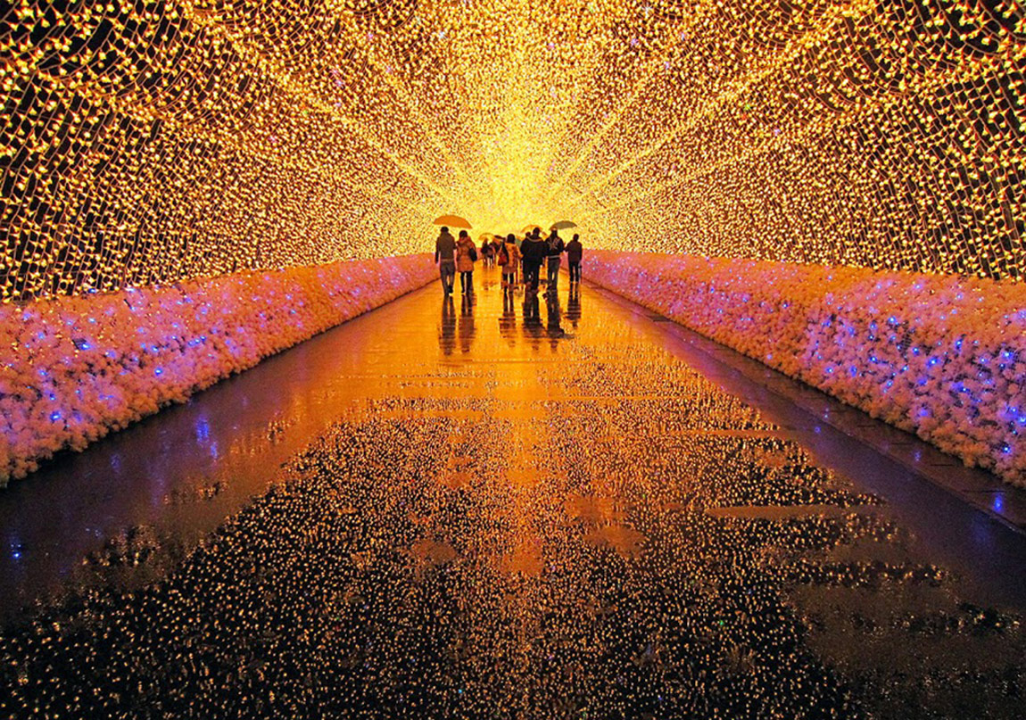 Winter Light Festival Japonya’da Işık Saçıyor