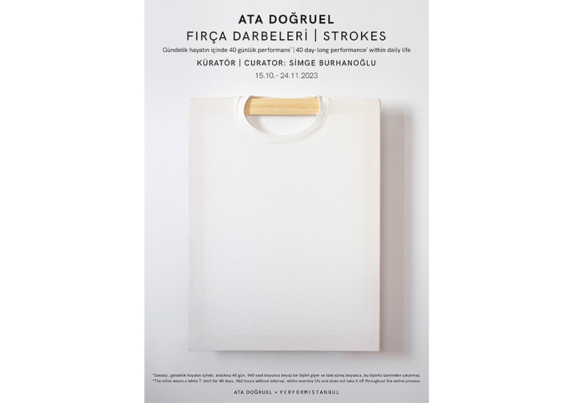 Ata Doğruel’in 40 Projesi “Fırça Darbeleri” Performansıyla Devam Ediyor