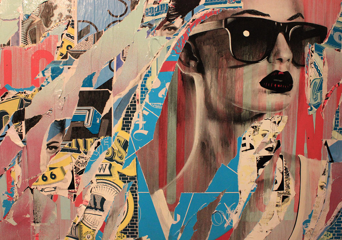 Eski Binaların Üzerinde İronik Portreler