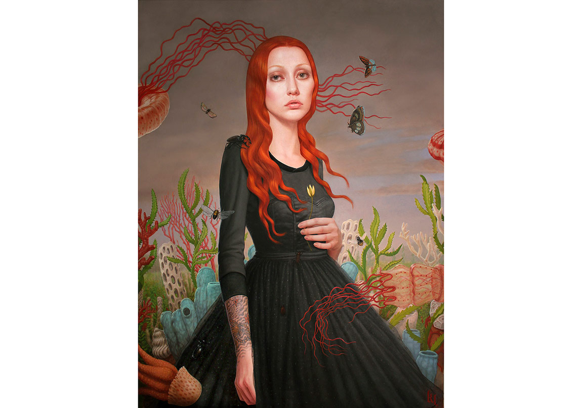 Yağlı Boyanın Modern İllüstrasyonlarla Buluşması