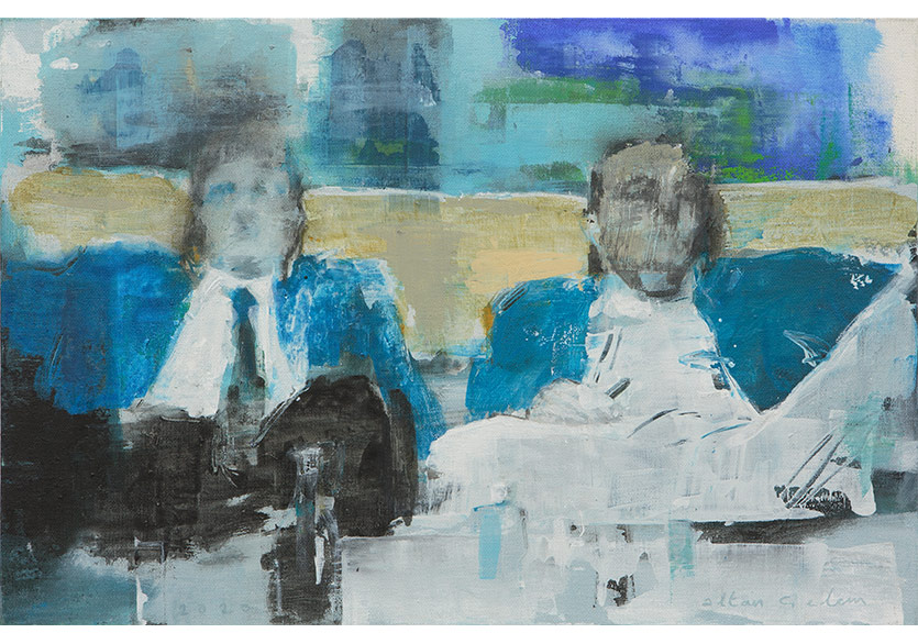 Altan Çelem’in “Yayın Akışı” Sergisi Brieflyart Galeri’de