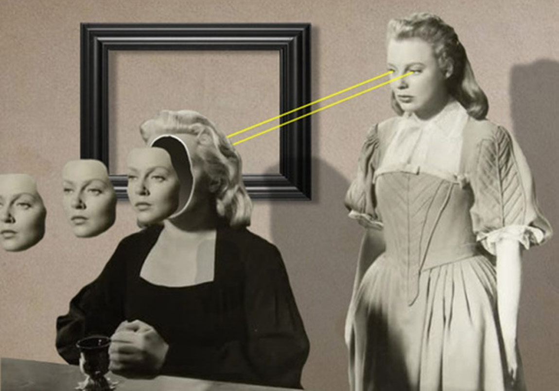 Vintage Portrelerin Sürreal Dönüşümü