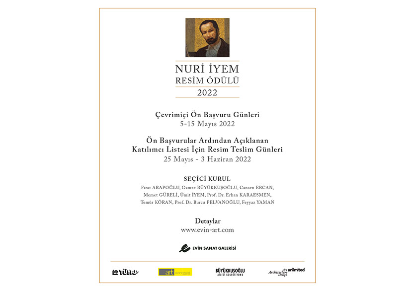 16. Nuri İyem Resim Ödülü Başvuruları Başlıyor