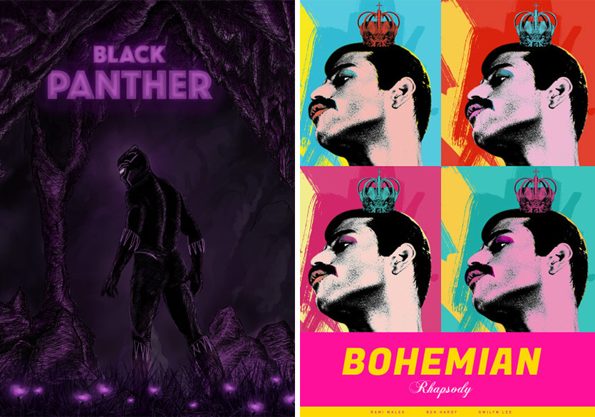 Oscar Filmlerinin Pop Art İlhamlı Posterleri