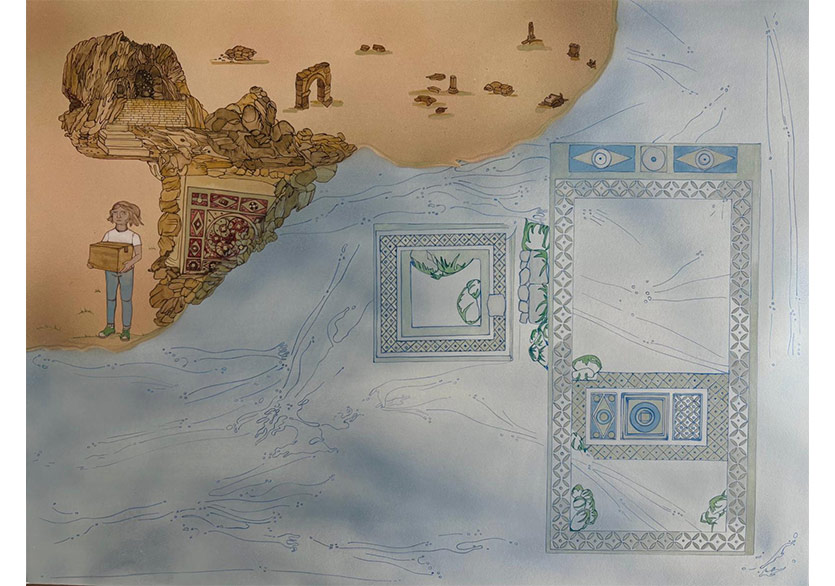 Mina Pembe Malaz Küratörlüğündeki “‘Ben’ler” Sergisi Balat’ta