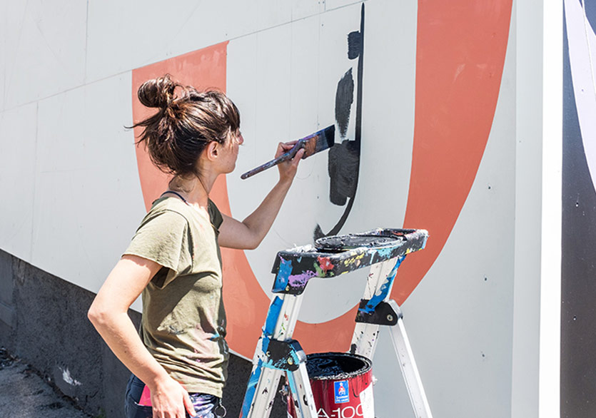 Metruk Binaya Sanatsal Müdahale