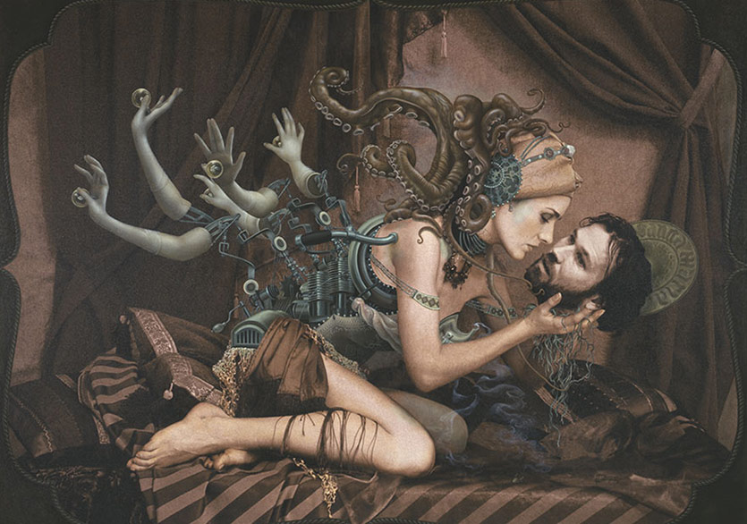 Mitoloji ve Teknoloji Yağlı Boya ile Buluşuyor