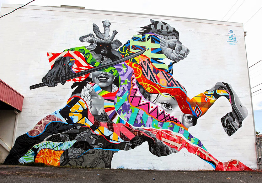Tristan Eaton İçin Her Yer Tuval