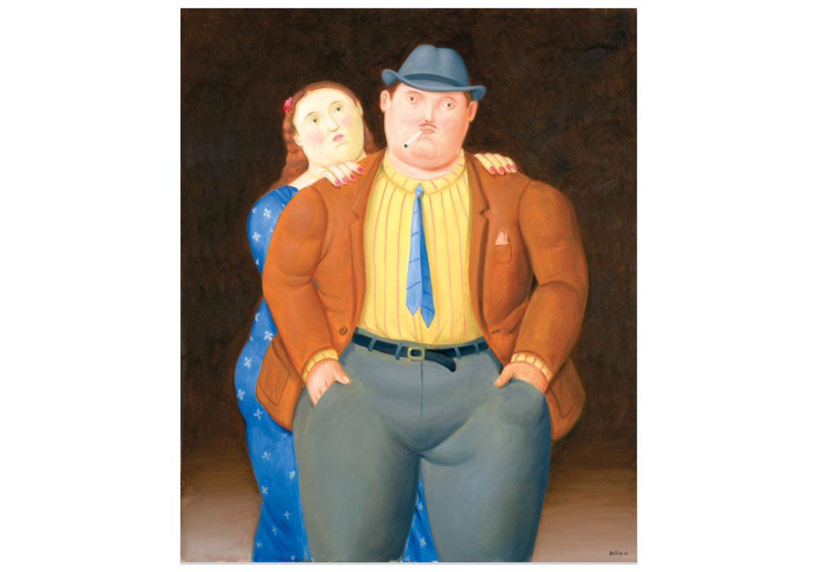 Botero'nun Şişman İnsanları Anna Laudel Contemporary’de
