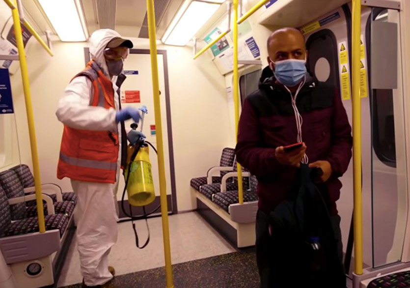 Banksy’den Londra Metrosunda Yeni Duvar Resmi