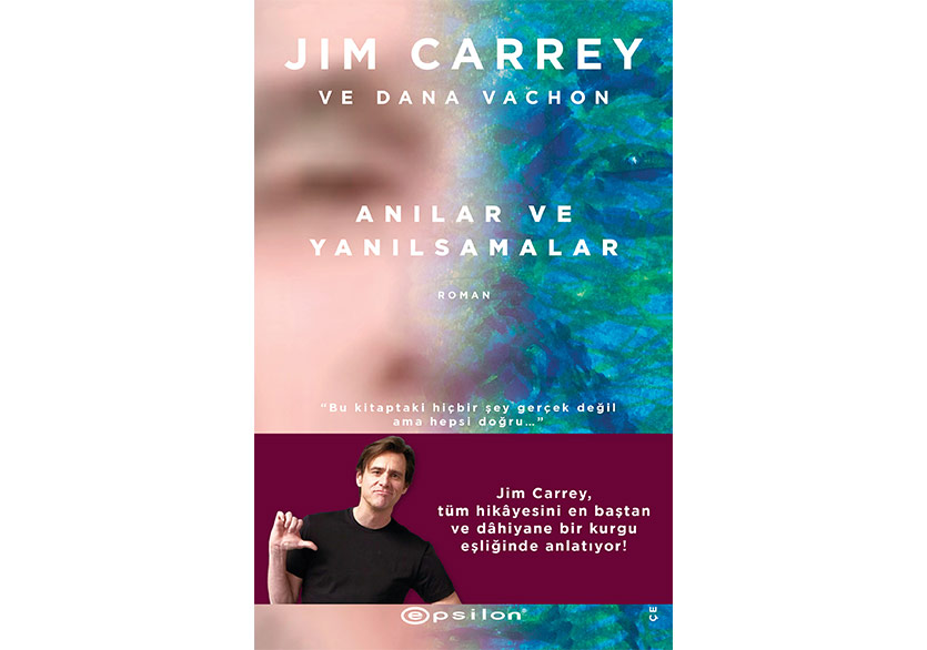 Jim Carrey’nin “Anılar ve Yanılsamalar” Romanı Türkçede