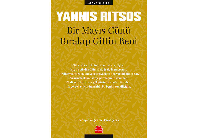 Cevat Çapan’dan Yannis Ritsos Şiirleri