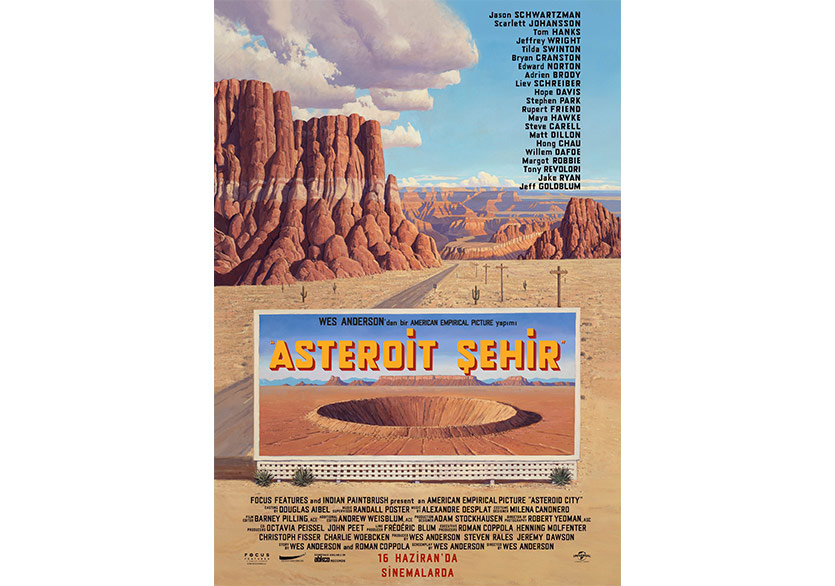 Wes Anderson’ın Yeni Filmi “Asteroit Şehir” 16 Haziran’da Vizyonda