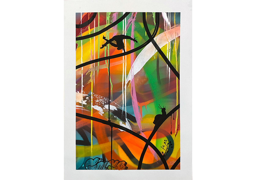 Gölge Artizm’in Yeni Sergisi “Lâl Gece” Decollage Art Space’de