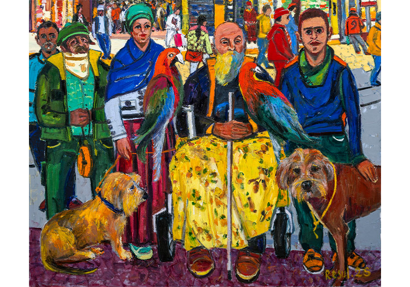 Resul Aytemür’ün “Değişmeyen Hüznün Renkleri” Sergisi Akademililer Sanat Galerisi’nde