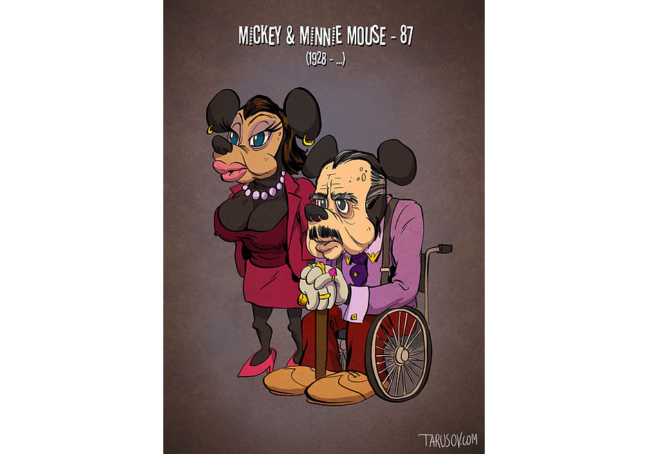 Klasik Disney Film Afişlerine Farklı Bir Yorum