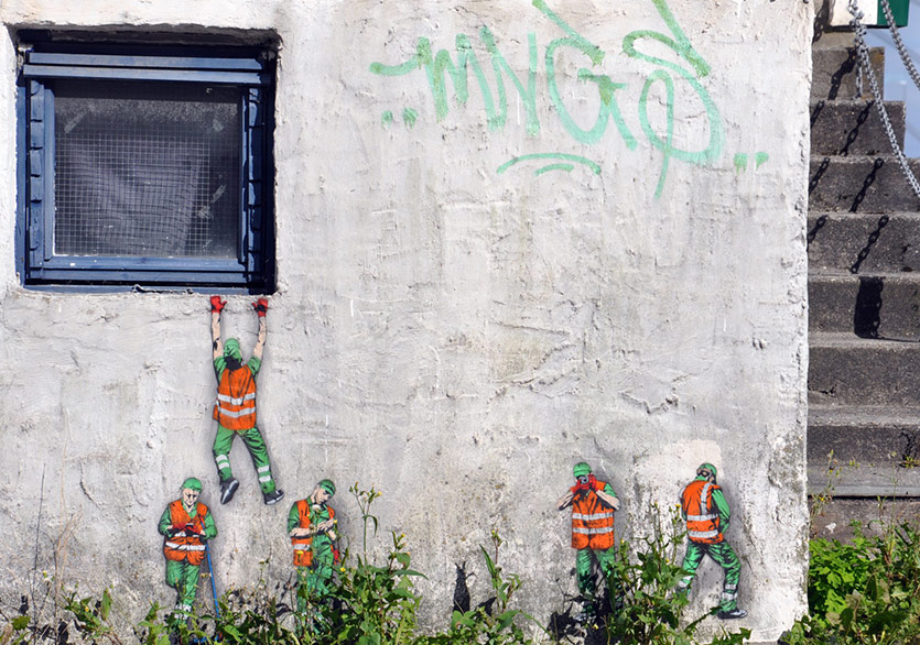 Sokağın Mizahi Resimleri