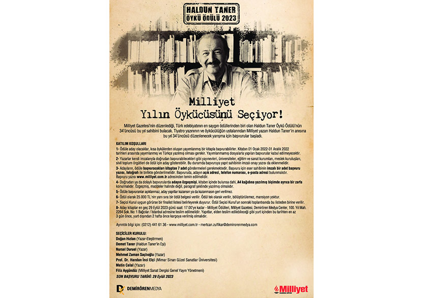 Haldun Taner Öykü Ödülü’ne Başvurular Başladı